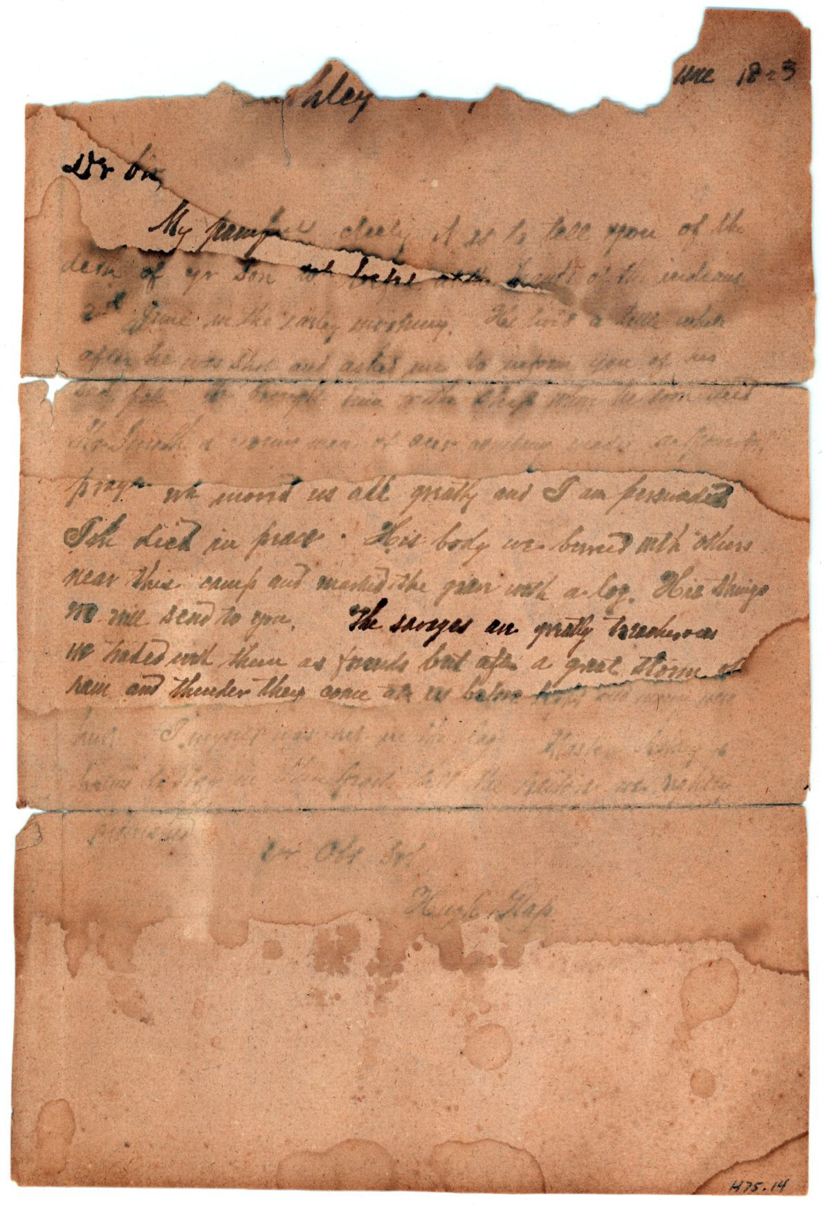 Letter to parents